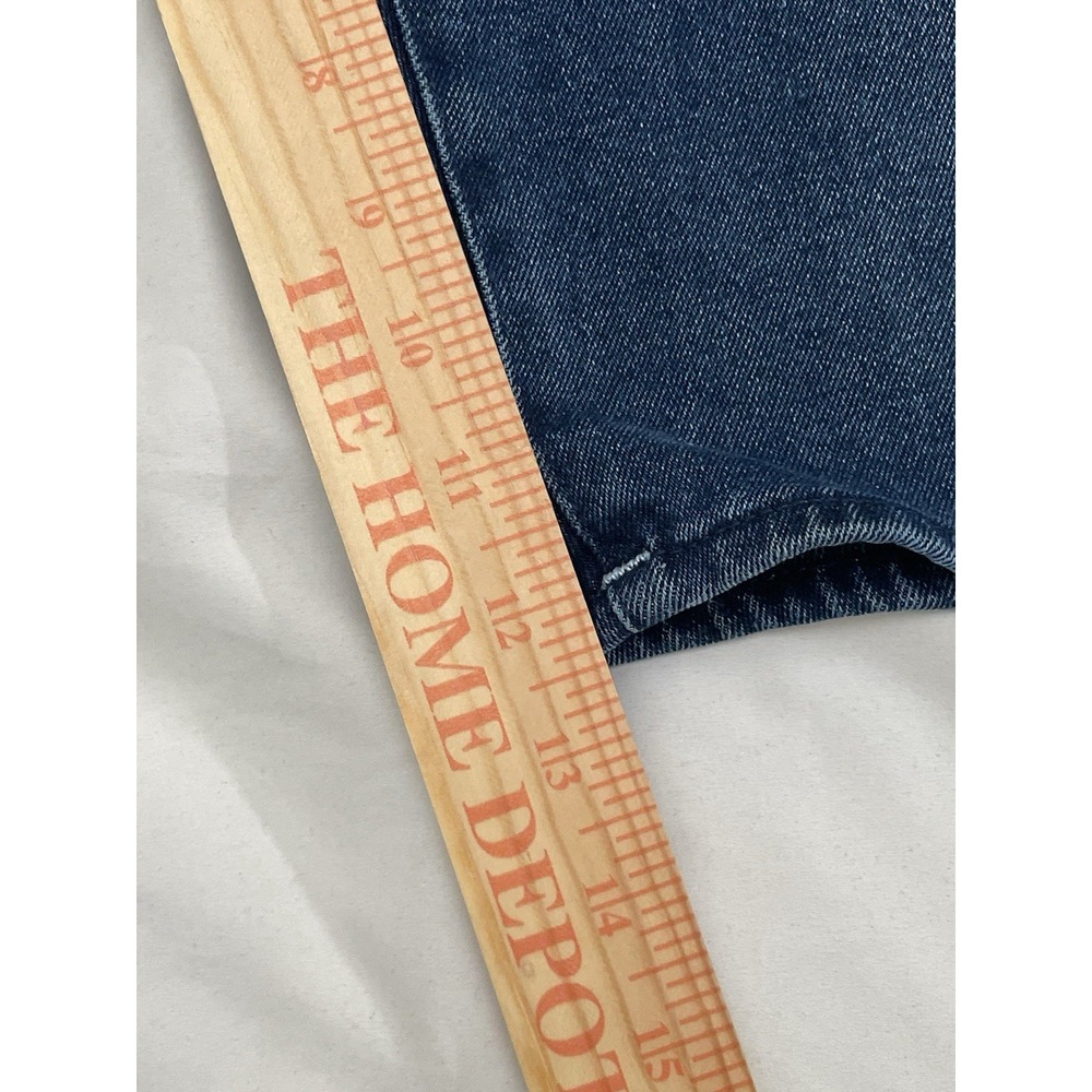 True Religion Ricky Relaxed Straight Denim Shorts Jorts 34x12 Flap Pocket - Picture 6 of 8